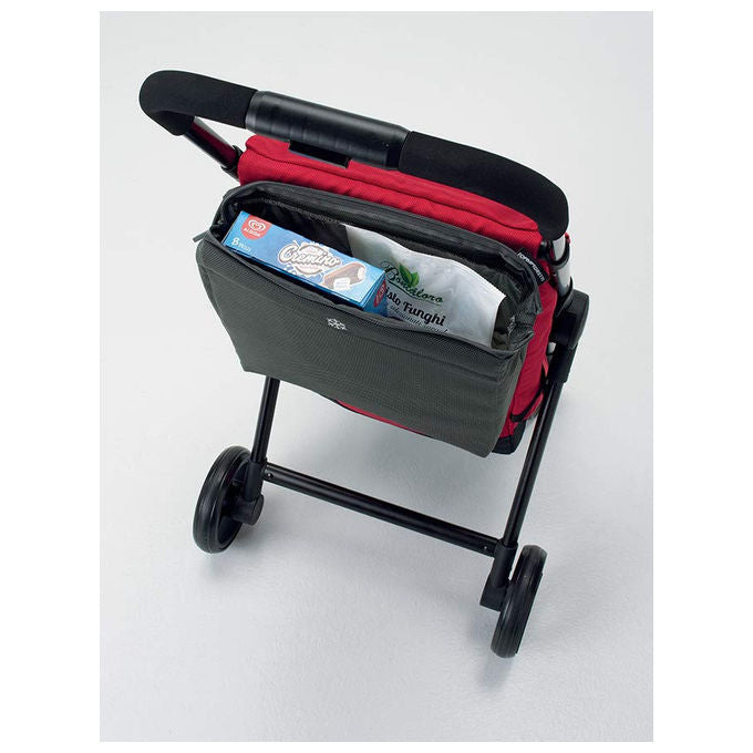 Foppapedretti Go Fast Passeggino Leggero Alluminio Grigio con Borsa Termica