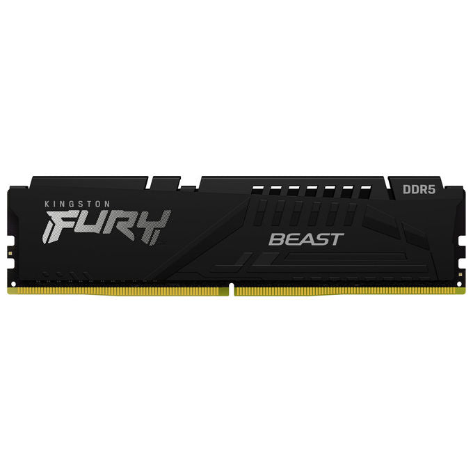 Kingston FURY Beast RAM 16GB DDR5 6000MT-s CL30 DIMM per PC Nero Componenti Memoria