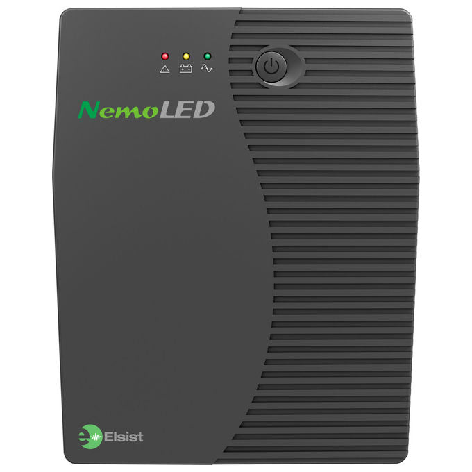 Elsist NemoLED 160 UPS Gruppo di Continuita' 1,6 kVA 600W 4 Prese per PC Ufficio Casa