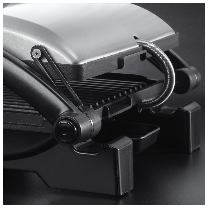 Russell Hobbs 17888-56 Bistecchiera Piastra Elettrica 3 in 1 Panini Grill Barbecue 1800W colore Nero Acciaio Inox