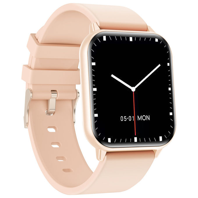 Trevi T-FIT 201 A Smartwatch AMOLED 1.85'' Always On Chiamate Wireless IP67 Cardiofrequenzimetro colore Rosa