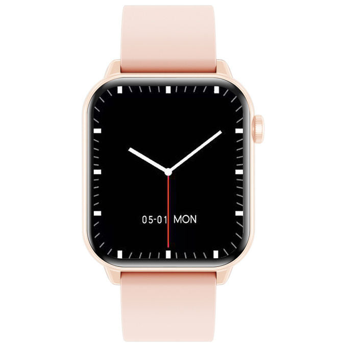 Trevi T-FIT 201 A Smartwatch AMOLED 1.85'' Always On Chiamate Wireless IP67 Cardiofrequenzimetro colore Rosa