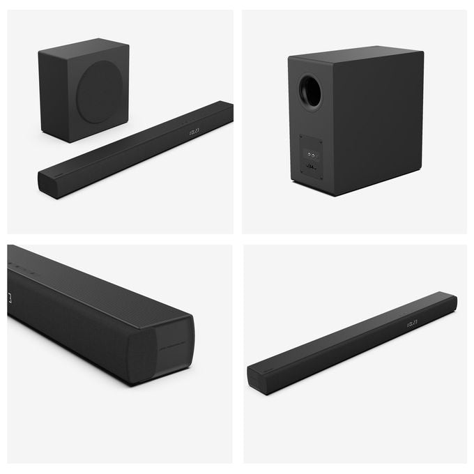 Hisense Soundbar HS3100, 3.1 canali 480W, Nero, Subwoofer wireless, Bluetooth