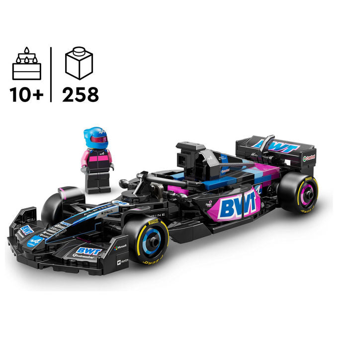 LEGO 77248 Modellino Auto da Corsa BWT Alpine F1 Team A524 con Minifigure