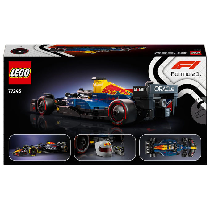 Lego 77243 Speed Champions Auto da Corsa F1 Oracle Red Bull Racing RB20 Set da Costruzione 251 Pezzi con Minifigure Pilota
