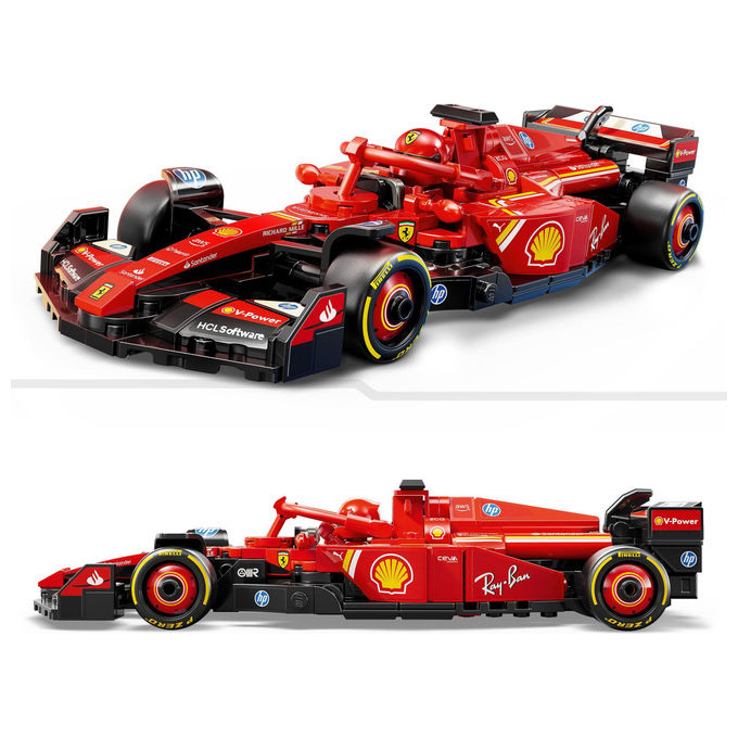 Lego 77242 Speed Champions Auto da Corsa F1 Ferrari SF-24 Modellino con Minifigure Pilota 275 Pezzi 10+ Anni