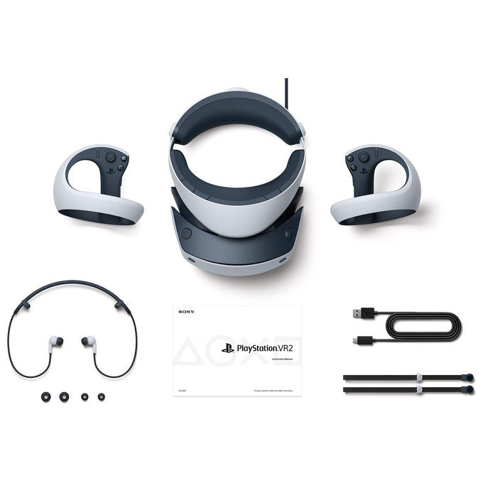 Sony Occhiali VR PlayStation VR2 Immersivi FPV Nero-Bianco