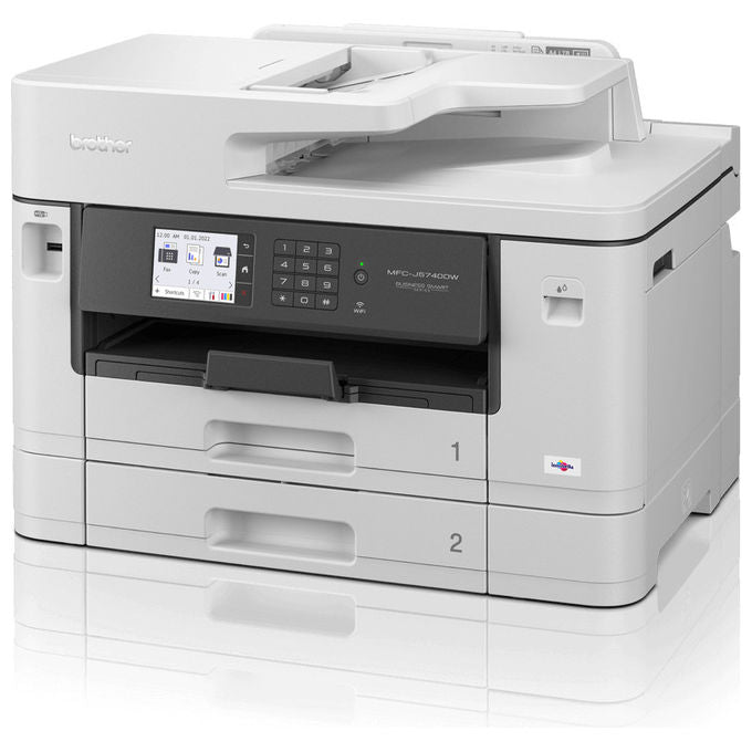 Brother MFC-J5740DW, Stampante Multifunzione Inkjet A3, WiFi, Fronte Retro, Colori