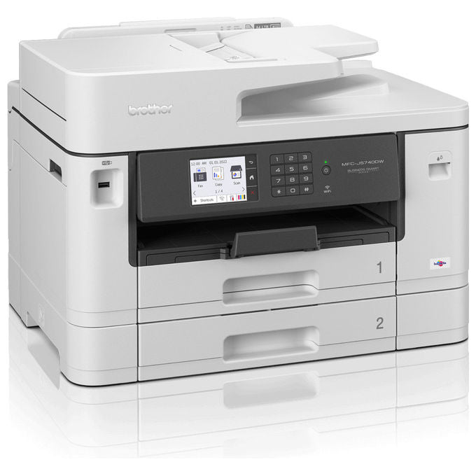 Brother MFC-J5740DW, Stampante Multifunzione Inkjet A3, WiFi, Fronte Retro, Colori
