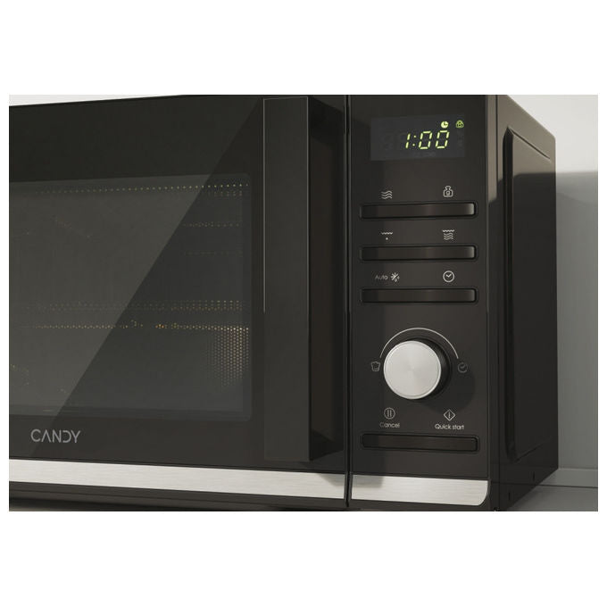 Candy Microonde con grill, 20L, 700W, nero, superficie piana, CMGA20TNDB