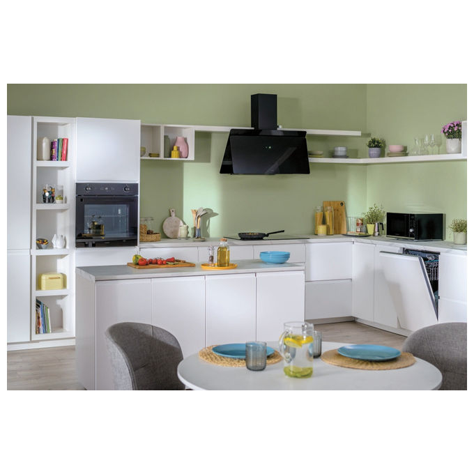 Candy Microonde con grill, 20L, 700W, nero, superficie piana, CMGA20TNDB