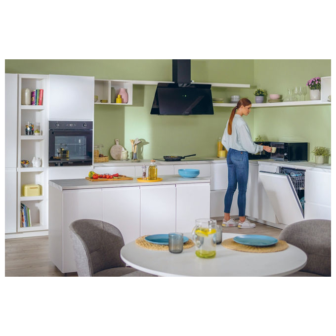 Candy Microonde con grill, 20L, 700W, nero, superficie piana, CMGA20TNDB