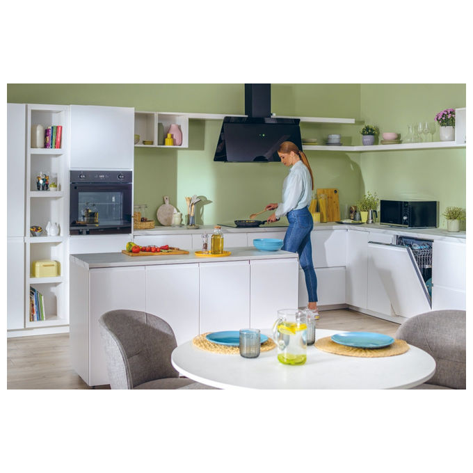 Candy Microonde con grill, 20L, 700W, nero, superficie piana, CMGA20TNDB