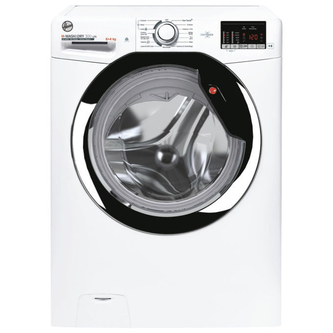 Hoover H3DS4642DAC3-11 H-WashandDry 300 Lite Lavasciuga Da Incasso 6-4 Kg 1400 rpm Classe E NFC (85x60x45 cm) colore Bianco