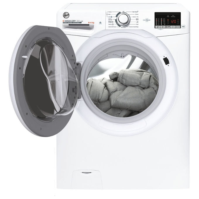 Hoover H3DS4642DAC3-11 H-WashandDry 300 Lite Lavasciuga Da Incasso 6-4 Kg 1400 rpm Classe E NFC (85x60x45 cm) colore Bianco