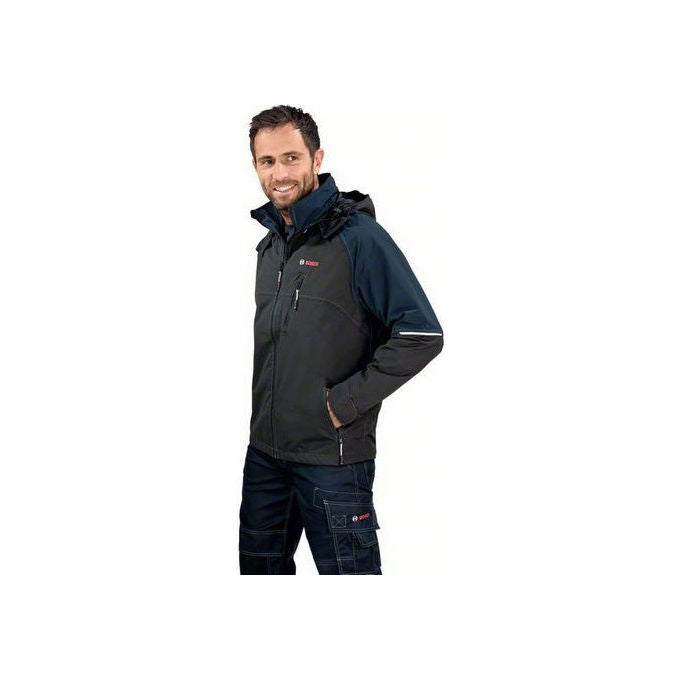Bosch WRJ 09 Giacca da Lavoro Impermeabile Invernale Nera Taglia L