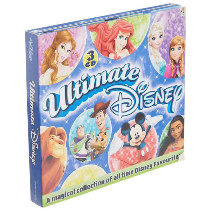Disney Ultimate Disney Cofanetto 3 CD Colonna Sonora 54 Tracce Classici Disney