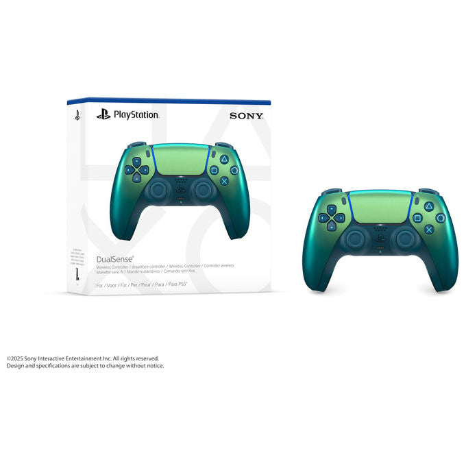 Sony Controller DualSense Wireless, PS5, Bluetooth, Chroma Teal Iridescente