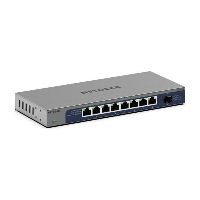 Netgear Switch Gigabit 8 Porte GS108X con 1 Porta SFP+ 10G