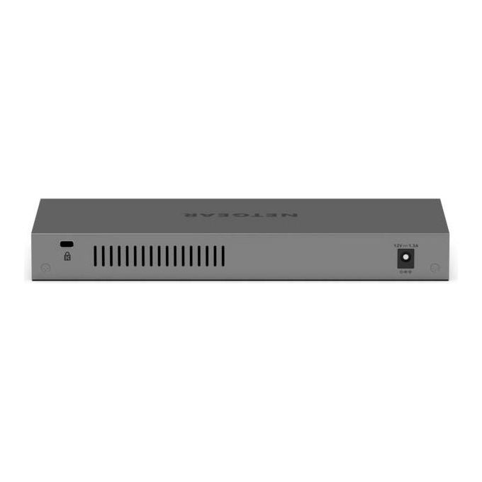 Netgear Switch Gigabit 8 Porte GS108X con 1 Porta SFP+ 10G
