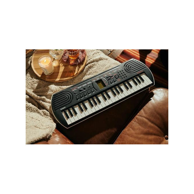 Casio Tastiera SA-81, 44 Mini Tasti, Nero, per Bambini e Principianti, Portatile
