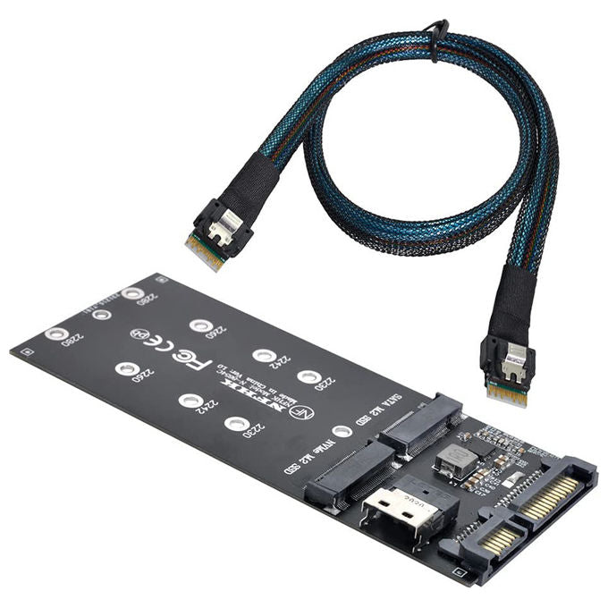 Intel, Kit cavi server MCIO-HSBP SlimSAS, per server Intel NVMe