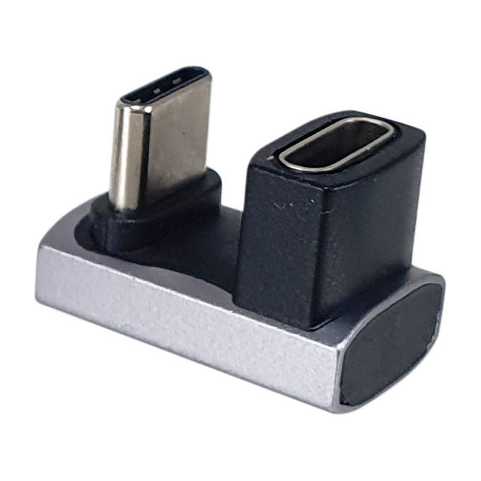 Equip Adattatore USB4 C a C 40Gbps PD240W Set 2 pezzi Nero-Grigio Alluminio