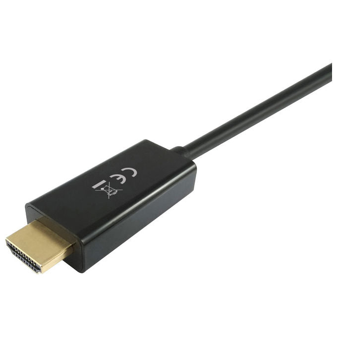 Equip Cavo Adattatore DisplayPort a HDMI 3m Nero 10,2 Gbit-s per PC e Monitor