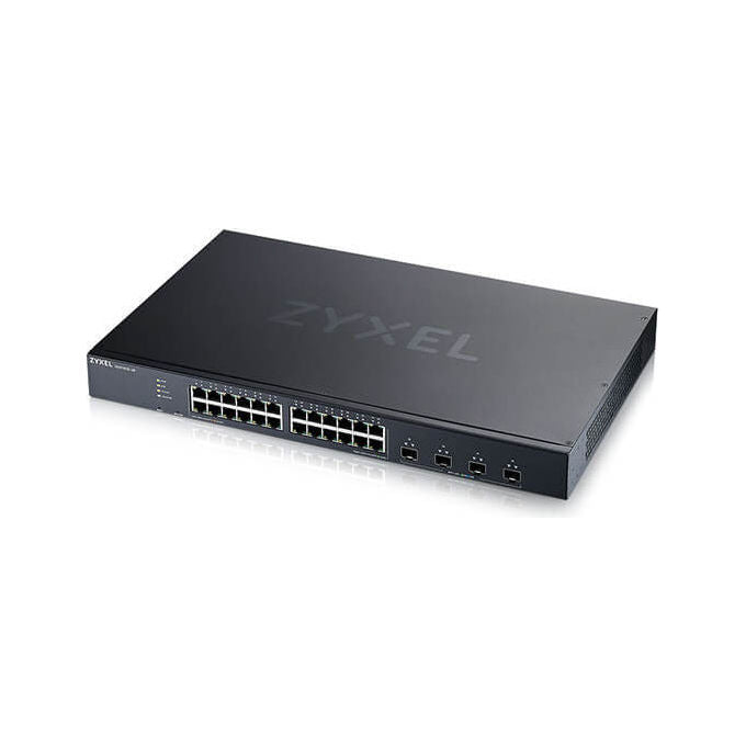 Zyxel XGS1935-28 Switch di Rete Nero 24 Porte Gigabit 4 Porte 10GbE SFP+ IPv6 VLAN