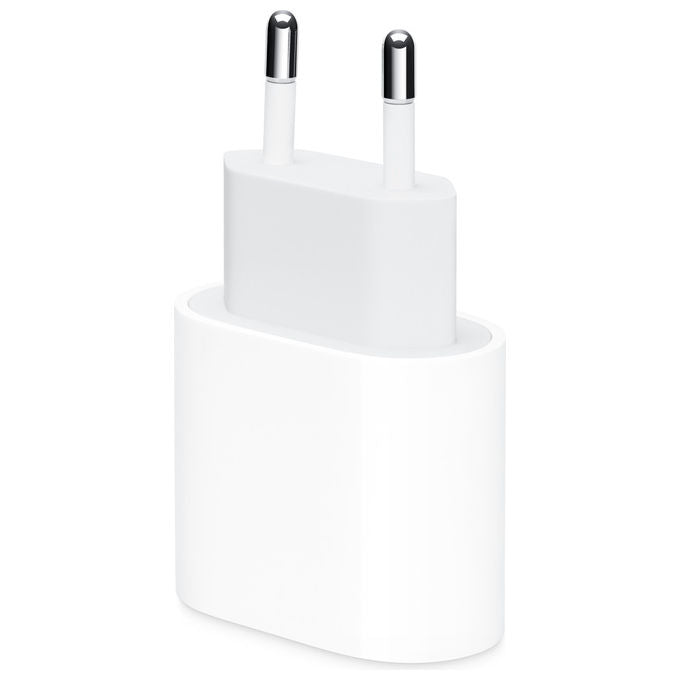 Apple Alimentatore USB-C 20W MD3J4ZM-A Bianco Ricarica Veloce Universale