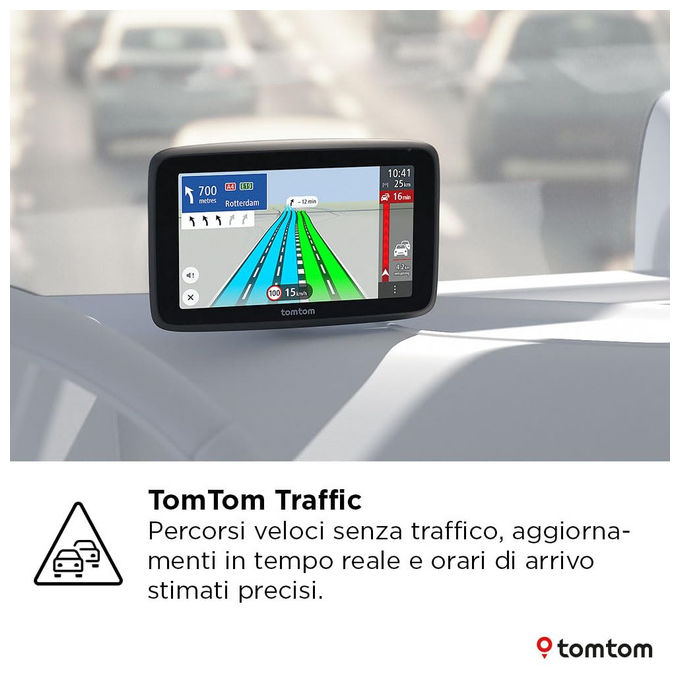 TomTom GO Professional 1YF500210 Navigatore GPS per Camion e Bus 5'' Mappe Europee