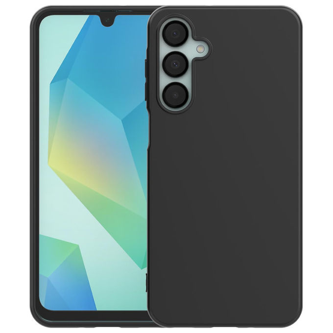 Samsung Cover Galaxy A56 Nero con Bordi Rialzati per Fotocamera - Protezione Smartphone