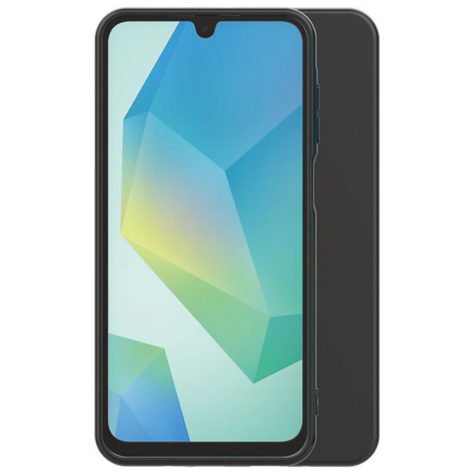 Samsung Cover Galaxy A56 Nero con Bordi Rialzati per Fotocamera - Protezione Smartphone
