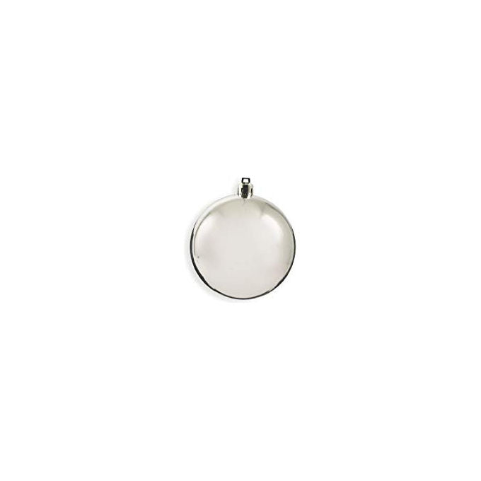 Galileo Casa 2417057 Palle di Natale Set 30 pz Infrangibili 6 cm Assortite colore Argento
