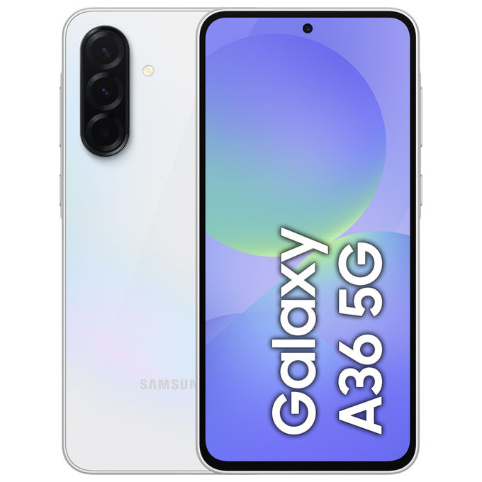 Samsung Galaxy A36 5G Smartphone 6.7'' 256GB Bianco (SM-A366BZAGEUE)