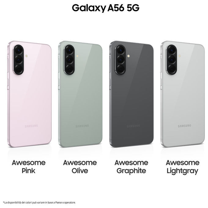 Samsung Galaxy A56 5G Smartphone 6.7'' 128GB Grafite (SM-A566)