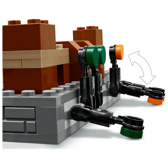 LEGO Minecraft 21272 Magione della Foresta Ring di Combattimento Set 491 Pezzi 10+