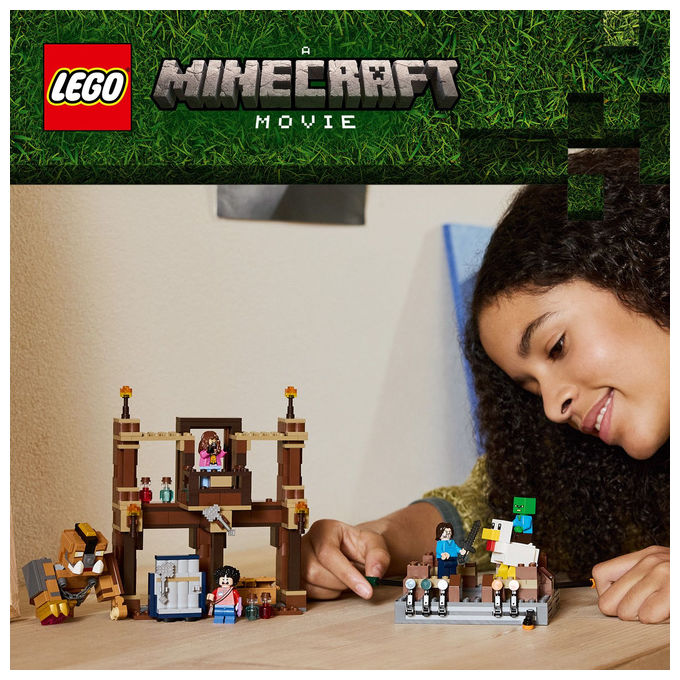 LEGO Minecraft 21272 Magione della Foresta Ring di Combattimento Set 491 Pezzi 10+