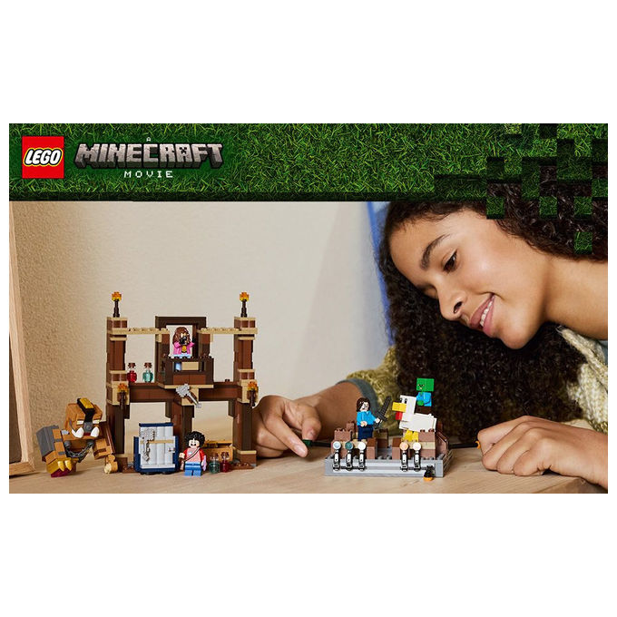 LEGO Minecraft 21272 Magione della Foresta Ring di Combattimento Set 491 Pezzi 10+