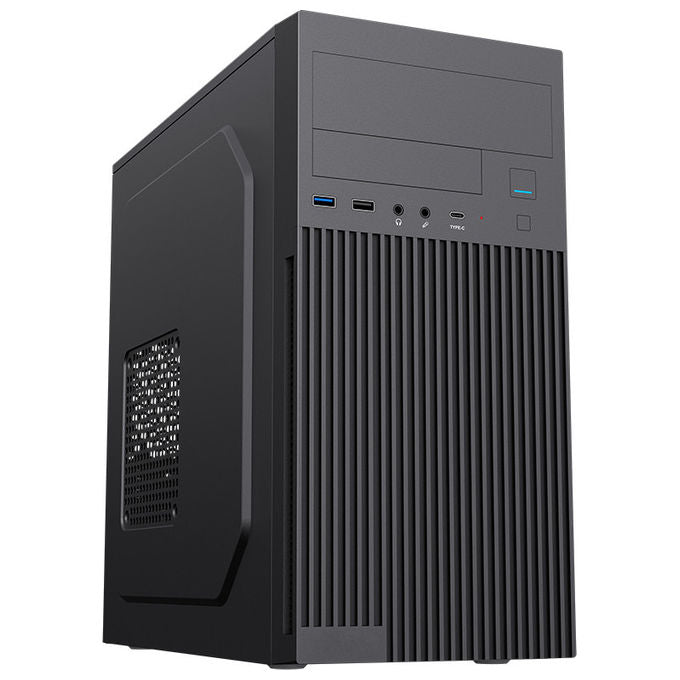 Itek PILOT Z23 Lite Case Micro Tower Nero 500W mATX USB 3.2 Type-C