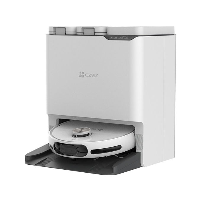 EZVIZ RS20 MAX Robot Aspirapolvere e Lavapavimenti Bianco con Base Intelligente
