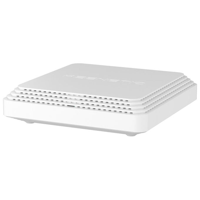 Keenetic KN-3712 Router Wi-Fi 6 Dual-band 3000 Mbit-s 4 porte LAN Gigabit Bianco