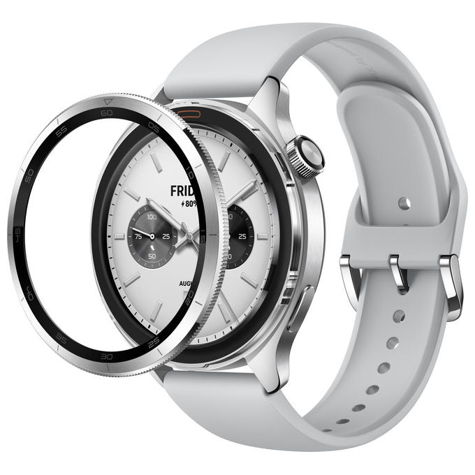 Xiaomi Watch S4 Smartwatch Argento AMOLED 1.43'' GPS Cardiofrequenzimetro 5 ATM