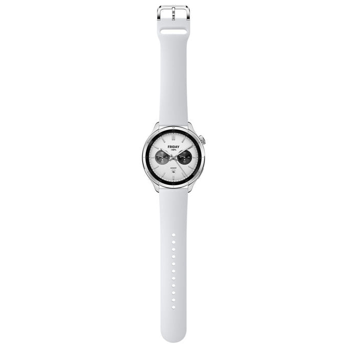 Xiaomi Watch S4 Smartwatch Argento AMOLED 1.43'' GPS Cardiofrequenzimetro 5 ATM