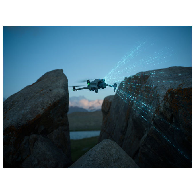 DJI Air 3s Drone Quadricottero Grigio 50MP 4K GPS 41min Volo RC-N3