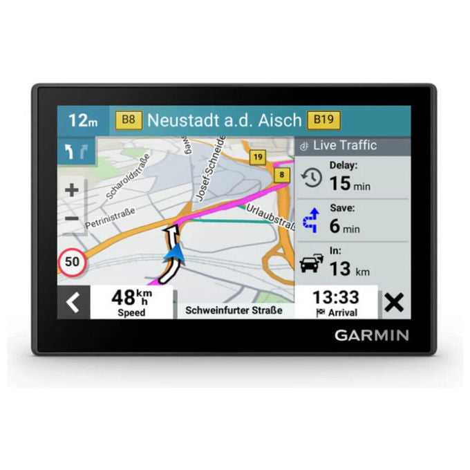 Garmin Drive 53 Navigatore GPS Fisso 5'' Touch Screen Mappe Europa 16GB Nero-Grigio