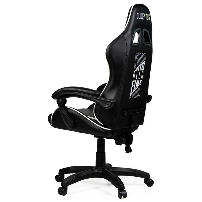 Take-Two Interactive Poltrona Gaming SGPN0003 Nero e Bianco Imbottita con Ruote