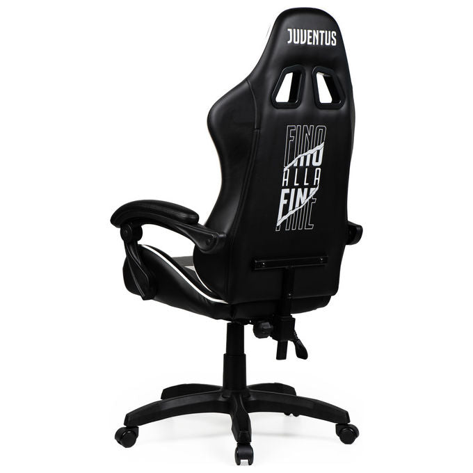 Take-Two Interactive Poltrona Gaming SGPN0003 Nero e Bianco Imbottita con Ruote