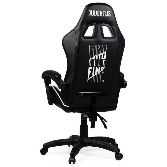 Take-Two Interactive Poltrona Gaming SGPN0003 Nero e Bianco Imbottita con Ruote