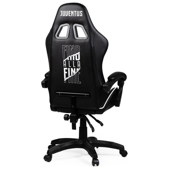 Take-Two Interactive Poltrona Gaming SGPN0003 Nero e Bianco Imbottita con Ruote